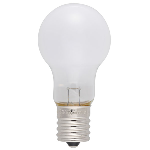 ミニクリプトン球（60W相当/ホワイト/PS35/E17/2個入り） 株式会社オーム電機 『会員専用 仕入サイト』